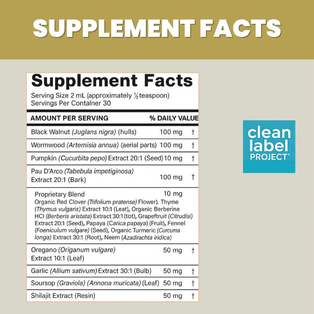 Black Walnut Parasite Cleanse